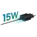 CARGADOR SAMSUNG USB-C 15W BLACK CON CABLE en Huesoi