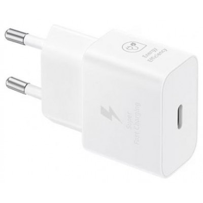 CARGADOR SAMSUNG USB-C 25W GAN WHITE SIN CABLE en Huesoi