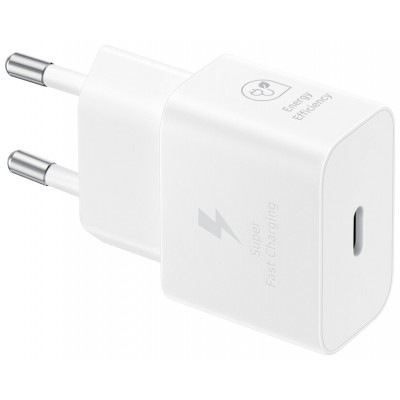 CARGADOR SAMSUNG USB-C 25W GAN BLANCO SIN CABLE EP-T2510NWEGWW en Huesoi