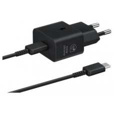 CARGADOR SAMSUNG USB-C 25W GAN NEGRO CON CABLE EP-T2510XBEGEU en Huesoi