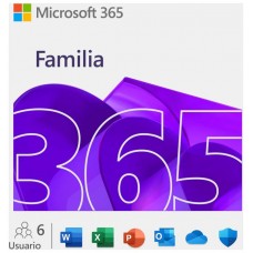Microsoft 365 Familia 1 año ESD en Huesoi