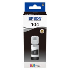 TINTA EPSON C13T00P140  104 ECOTANK NEGRO (Espera 4 dias) en Huesoi