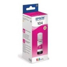 TINTA EPSON C13T00P340 104 ECOTANK MAGENTA (Espera 4 dias) en Huesoi