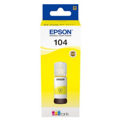 TINTA EPSON C13T00P440 104 ECOTANK AMARILLO (Espera 4 dias) en Huesoi