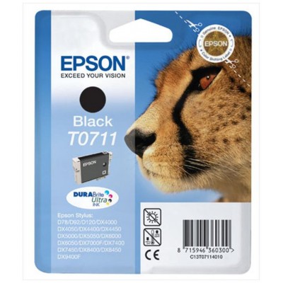 TINTA EPSON C13T07114012 T0711 NEGRO (Espera 4 dias) en Huesoi