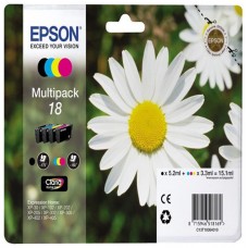TINTA EPSON C13T18064010 Nº 18 PACK CUATRICOLOR (Espera 4 dias) en Huesoi