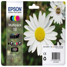 TINTA EPSON C13T18064010 Nº 18 PACK CUATRICOLOR (Espera 4 dias) en Huesoi