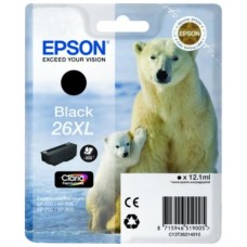 TINTA EPSON C13T26214010 Nº26XL NEGRO (Espera 4 dias) en Huesoi