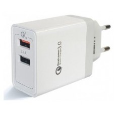 CARGADOR USB EIGHTT QUALCOOM 3.0 18W SMARTPHONE , TABLET en Huesoi