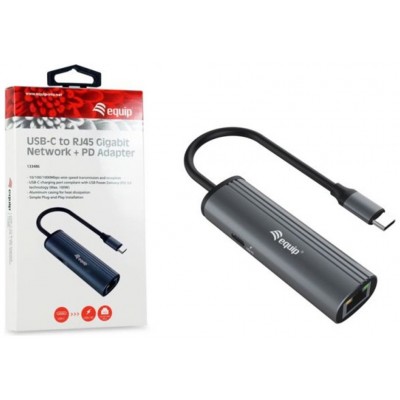 ADAPTADOR USB-C  A RJ45 GIGABIT EQUIP  USBC PD MAX 100W WAKEONLAN· (Espera 4 dias) en Huesoi