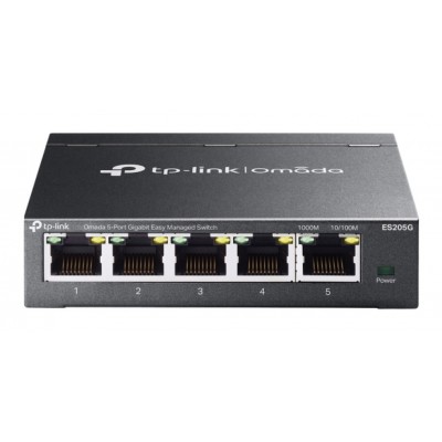 SWITCH GESTIONABLE TP-LINK ES205G OMADA 5x RJ45 1Gb en Huesoi