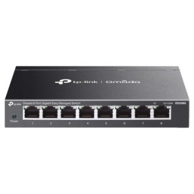 TP-Link ES208G switch Gestionado Gigabit Ethernet (10/100/1000) Negro (Espera 4 dias) en Huesoi