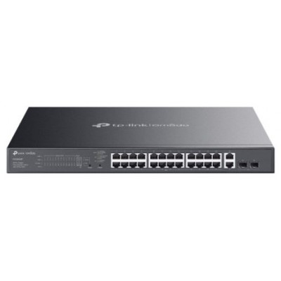 TP-Link Omada ES228GMP switch Gestionado Gigabit Ethernet (10/100/1000) Energía sobre Ethernet (PoE) Negro (Espera 4 dias) en Huesoi