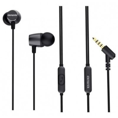 AURICULAR INTRAUDITIVO AIWA ESTM-30BK BLACK 3,5mm en Huesoi