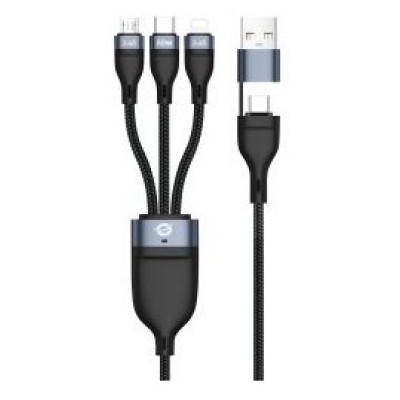 CABLE USB 3IN1 2M CONCEPTRONIC PD 3.0 60W 20V 3A en Huesoi