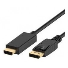 Ewent EC1430 adaptador de cable de vídeo 1 m DisplayPort HDMI tipo A (Estándar) Negro (Espera 4 dias) en Huesoi