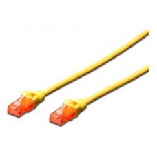Ewent EW-6U-005 cable de red Amarillo 0,5 m Cat6 U/UTP (UTP) (Espera 4 dias) en Huesoi