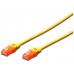 Ewent EW-6U-005 cable de red Amarillo 0,5 m Cat6 U/UTP (UTP) (Espera 4 dias) en Huesoi