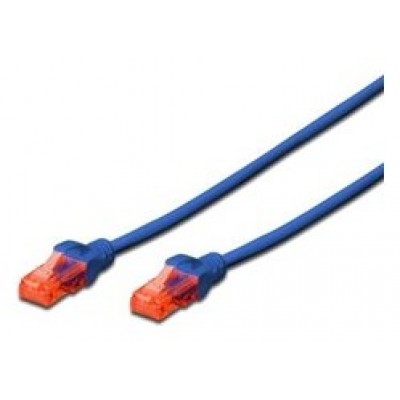 Ewent EW-6U-050B cable de red Azul 5 m Cat6 U/UTP (UTP) (Espera 4 dias) en Huesoi