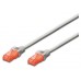 Ewent EW-6U-100 cable de red Gris 10 m Cat6 U/UTP (UTP) (Espera 4 dias) en Huesoi