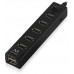 CONCENTRADOR USB-A DE ALTA VELOCIDAD USB 2.0 DE 7 PUERTOS INTERRUPTOR ON/OFF en Huesoi
