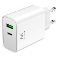 EWENT CARGADOR RÁPIDO USB-C / QC 3.0 / 30W en Huesoi