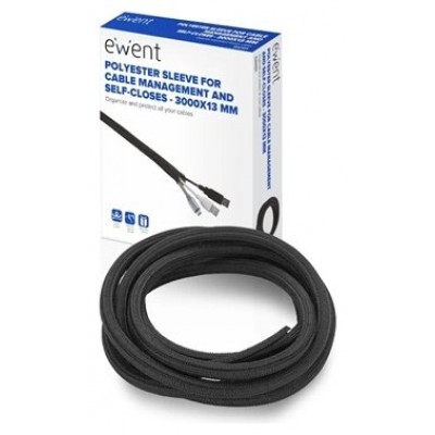 Ewent EW1559 organizador de cables Universal Pasacables Negro 1 pieza(s) (Espera 4 dias) en Huesoi