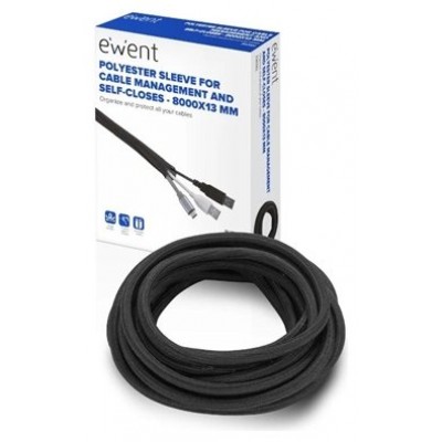 Ewent EW1561 organizador de cables Universal Pasacables Negro 1 pieza(s) (Espera 4 dias) en Huesoi