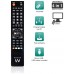 EWENT EW1570 Mando TV 4 en 1 programable x cable en Huesoi