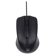 RATON EWENT EW3300 OPTICO 1000DPI USB NEGRO (Espera 4 dias) en Huesoi