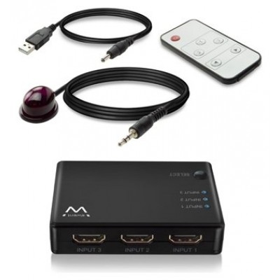 Ewent EW3730 interruptor de video HDMI (Espera 4 dias) en Huesoi