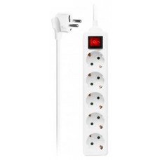 EWENT EW3916  Regleta 5 Tomas / 1 interruptor 1.5m en Huesoi