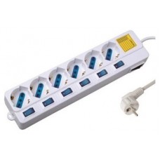 REGLETA EWENT EW3932 6 TOMAS C/INTERRUPTOR (Espera 4 dias) en Huesoi