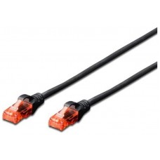 Ewent EW-6U-010 cable de red Negro 1 m Cat6 U/UTP (UTP) (Espera 4 dias) en Huesoi