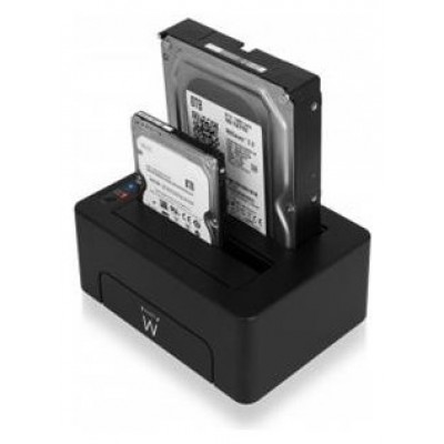 Ewent EW7014 Dock Station Dual 2.5"-3.5" USB 3.1 en Huesoi