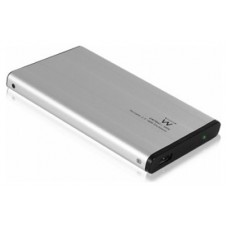Ewent EW7041 caja para disco duro externo Aluminio, Negro 2.5" USB con suministro de corriente (Espera 4 dias) en Huesoi