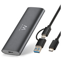 Ewent EW7061 caja para disco duro externo Caja externa para unidad de estado s&oacute;lido (SSD) Gris Oscuro (Espera 4 dias) en Huesoi