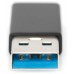 ADAPTADOR EWENT USB 3.2 GEN 1 TIPO A M / USB-C F CUERPO DE ALUMINIO en Huesoi