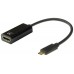 Ewent EW9823 adaptador de cable de vídeo 0,15 m USB Tipo C HDMI tipo A (Estándar) Negro (Espera 4 dias) en Huesoi