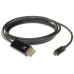 CABLE CONVERTIDOR EWENT USB-C DISPLAYPORT 4K 60HZ 2 METROS en Huesoi