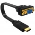 CABLE EWENT CONVERTIDOR HDMI MACHO - VGA HEMBRA 0,20 METROS en Huesoi