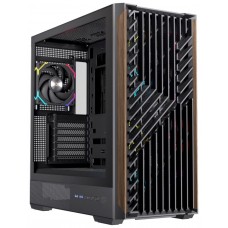 CAJA ATX SEMITORRE EINAREX P800 RGB 4 FANS NEGRA en Huesoi