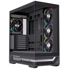 CAJA ATX SEMITORRE EINAREX S800 RGB 4 FANS NEGRA en Huesoi
