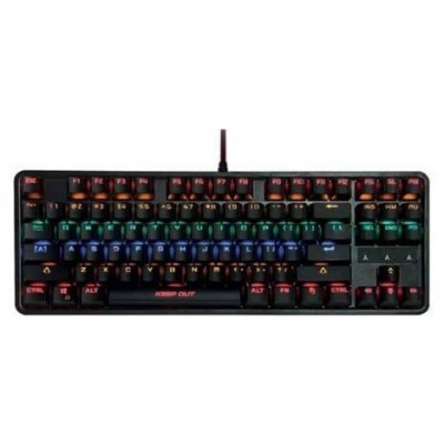 TECLADO GAMING RGB MECHANICAL F105 KEEPOUT (Espera 4 dias) en Huesoi