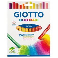 ESTUCHE CON ASA GIOTTODE 24 BARRAS DE PINTURA ÓLEO GIOTTO F293800 (Espera 4 dias) en Huesoi