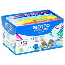 PACK 48 MARCADORES DECOR TEXTIL COLES GIOTTO F494700 (Espera 4 dias) en Huesoi