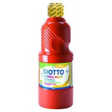 Giotto Témpera Escolar 500 ml Botella Rojo (Espera 4 dias) en Huesoi
