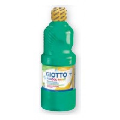 Giotto Témpera Escolar 500 ml Botella Verde (Espera 4 dias) en Huesoi