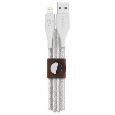 CABLE BELKIN F8J236BT04-WHT DURATEK LIGHTNING A USB-A en Huesoi