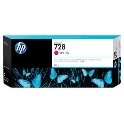 HP DesignJet 728 Cartucho Magenta 300ml en Huesoi